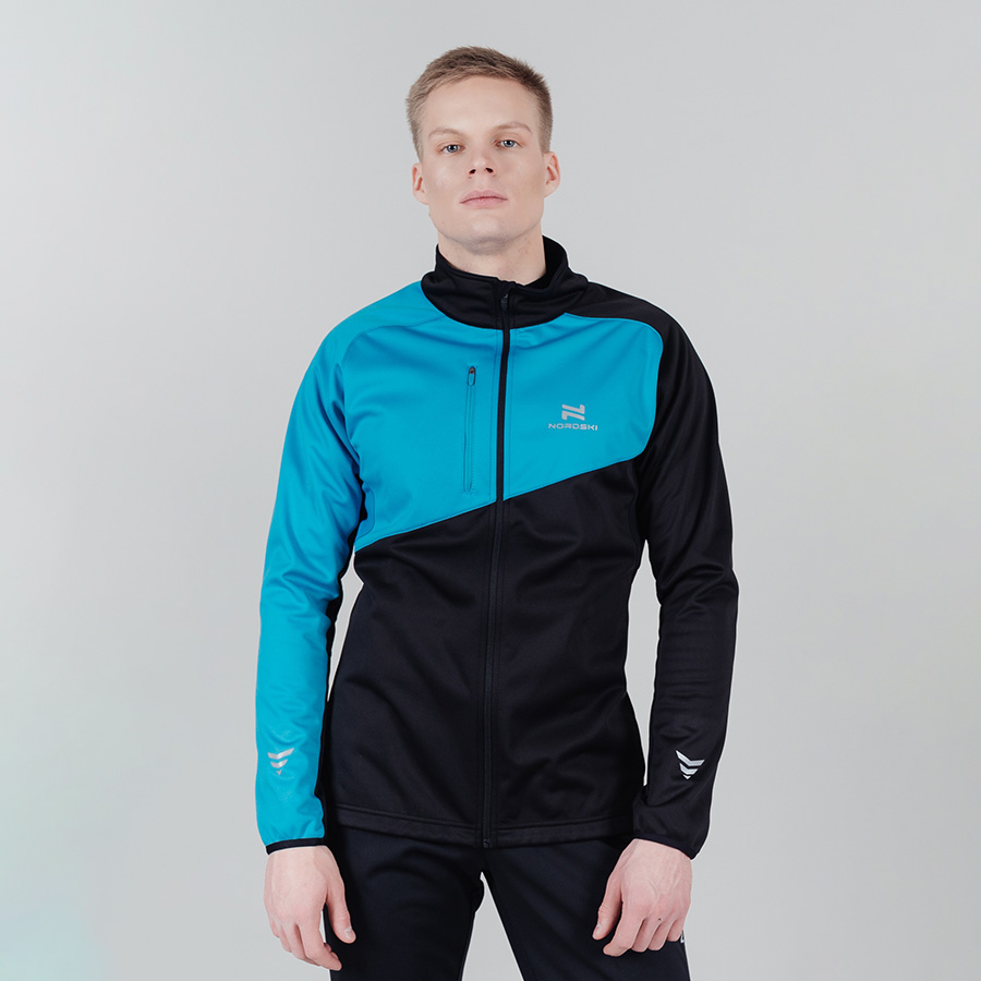 Разминочная куртка Nordski Active Black