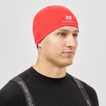 Тренировочная шапка Nordski Core Red