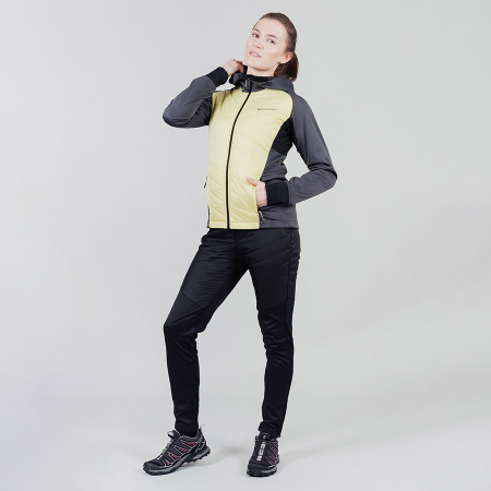 Куртка Nordski Hybrid Hood Black/Yellow W