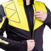 Муж.костюм Fischer Softshell Light (черно-лим.)