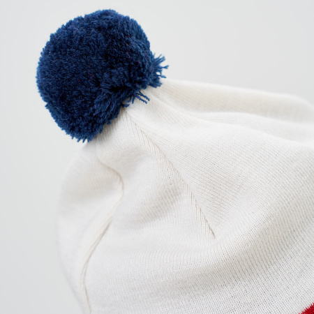 Шапка Nordski Move White/Red/Blue