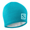 Шапка SALOMON LOGO BEANIE TILE Blue/Bl