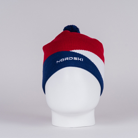 Шапка Nordski Line Red/Blue