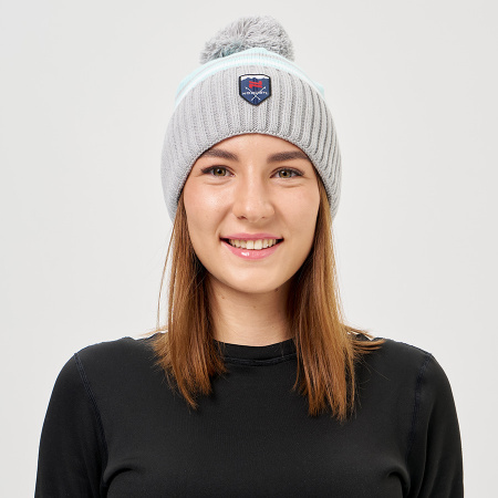 Шапка Nordski Severe Ice Water/White