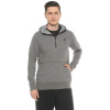 ASICS HALF ZIP HOODIE M GRAY