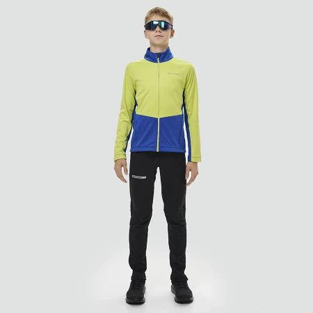 Тренировочная куртка Nordski Jr. Advance True Blue/Lime