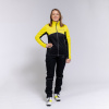 Жен.костюм Fischer Softshell Warm (черно-лим.)