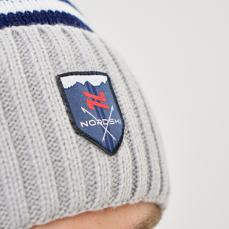 Шапка Nordski Severe Dark Blue/Grey