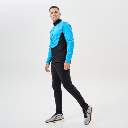 Тренировочная куртка Nordski Advance Light Blue/Black