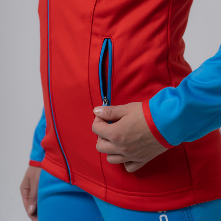 Разминочная куртка Nordski Premium Red/Blue W Q