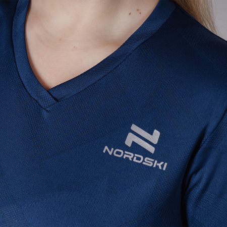 Футболка Nordski Оrnament Dark blue W