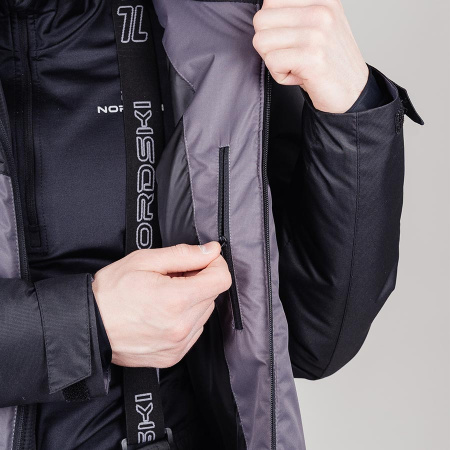 Утепленная куртка Nordski Active Black/Grey