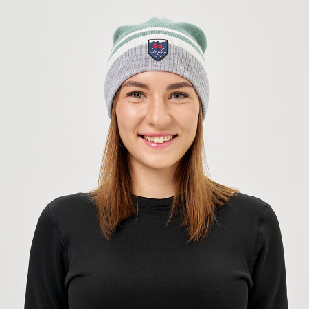 Шапка Nordski Move Ice Mint/Grey
