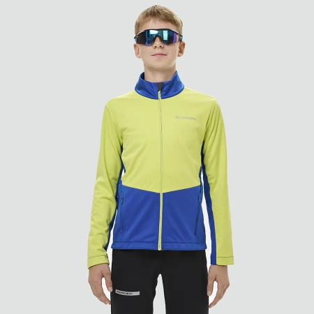 Тренировочная куртка Nordski Jr. Advance True Blue/Lime