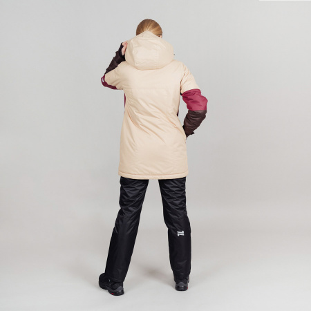 Утепленная куртка Nordski Casual Beige/Wine W