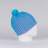 Вязанная шапка Nordski Wool Blue/Red (с шерстью)