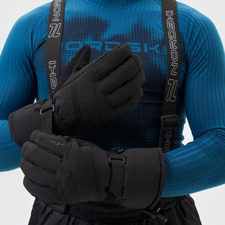 Горнолыжные перчатки Nordski Velvet Black