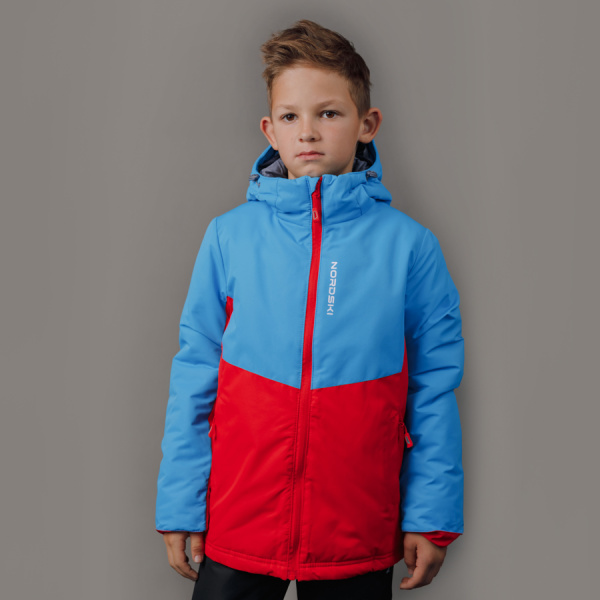 Утепленная куртка Nordski Kids Montana Blue/Red Q