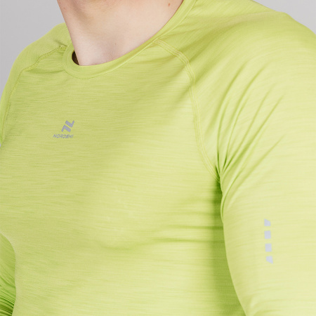 Футболка Nordski Pro Lime Green с длинным рукавом