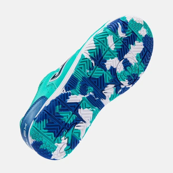 Футзалки JOMA TOP FLEX JR Бирюзовый