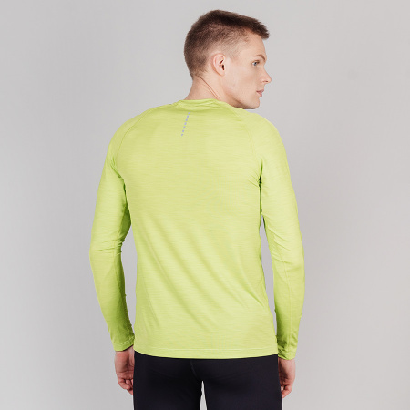 Футболка Nordski Pro Lime Green с длинным рукавом
