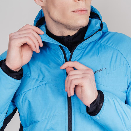 Куртка Nordski Hybrid Warm Light Blue/Black