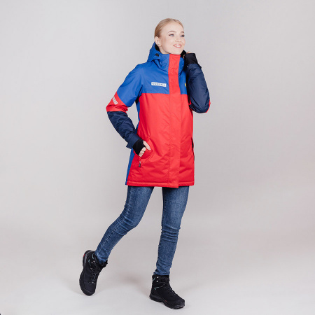 Утепленная куртка Nordski Casual True Blue/Red W