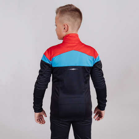 Разминочная куртка Nordski Jr.Drive Black/Red