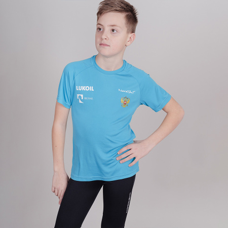 Футболка Nordski Jr.Sport Light Blue RUS