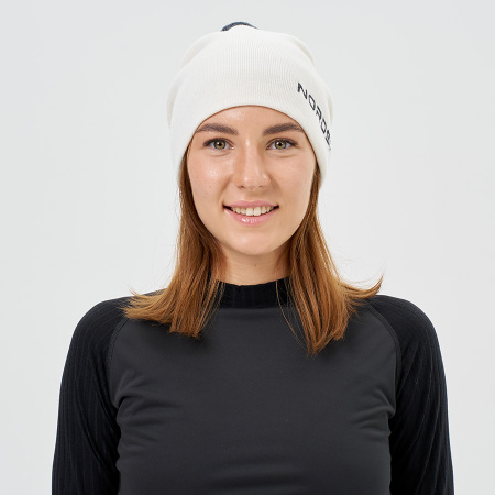Шапка Nordski Embroidery White