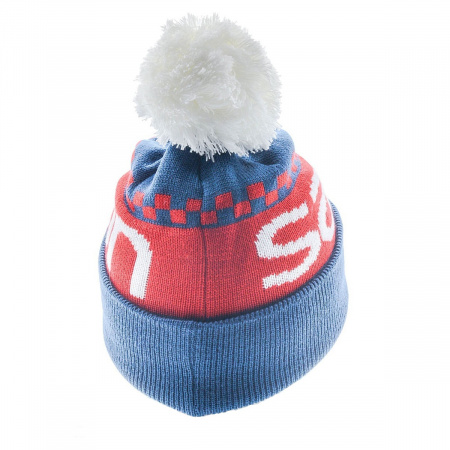 Шапка SALOMON FREE BEANIE Midnight Blue/MTD/WH