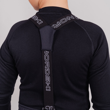 Разминочные брюки Nordski Jr.Premium Black