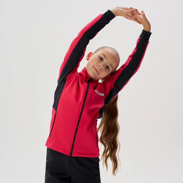 Тренировочная куртка Nordski Jr. Core Pink/Black