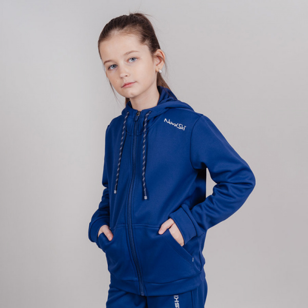Толстовка Nordski Jr.Hood Navy Q