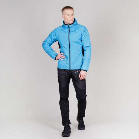 Куртка Nordski Hybrid Warm Light Blue/Black