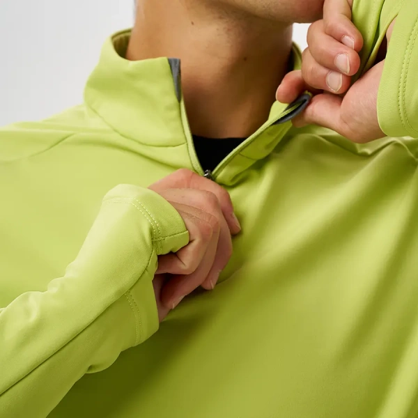 Лонгслив Nordski Winter Running Lime