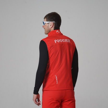 Жилет разминочный Nordski РОССИЯ/18