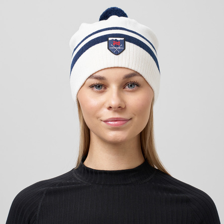 Шапка Nordski Move White/Blue