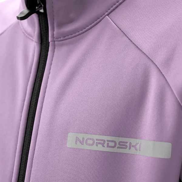 Тренировочная куртка Nordski Jr. Core Orchid/Black