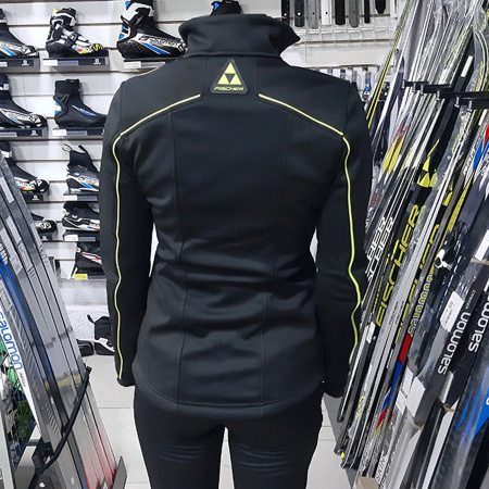 FISCHER SOFTSHELL WARM black