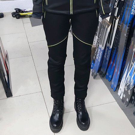 FISCHER SOFTSHELL WARM black