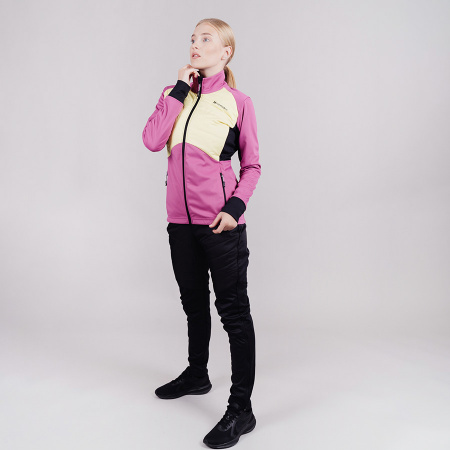 Куртка Nordski Hybrid Fuchsia/Yellow W