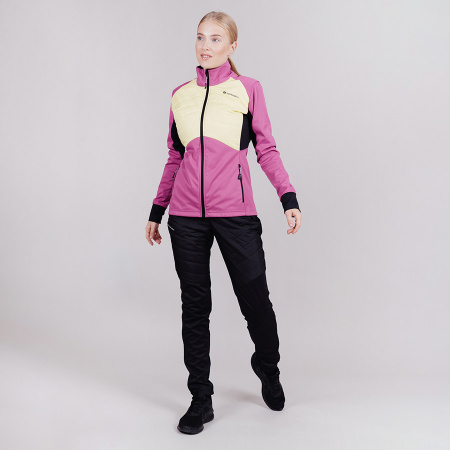 Куртка Nordski Hybrid Fuchsia/Yellow W