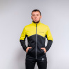 Муж.костюм Fischer Softshell Warm (черно-лим.)