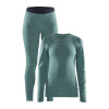 Комплект женского термобелья CRAFT MERINO 180 серый