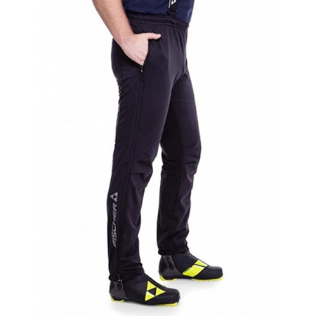 Муж.костюм Fischer Softshell Light (черно-лим.)