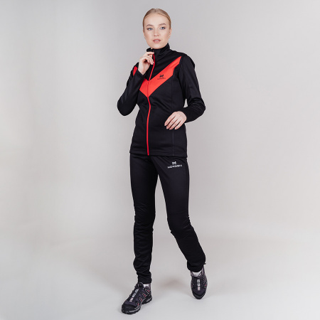 Жилет разминочный Nordski BASE Black/Red W