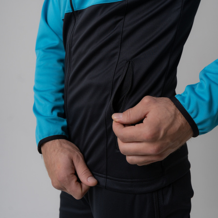 Разминочная куртка Nordski Premium Breeze/Black Q