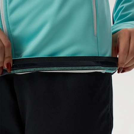 Тренировочная куртка Nordski Advance White/Mint/Titan W