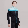 Разминочная куртка Nordski Jr.Drive Black/Mint